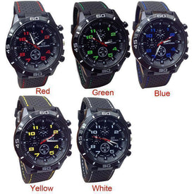 Our Most Popular Tactical/Sports Quartz Watch.  Select From FIVE Colors & Get Yours Now!