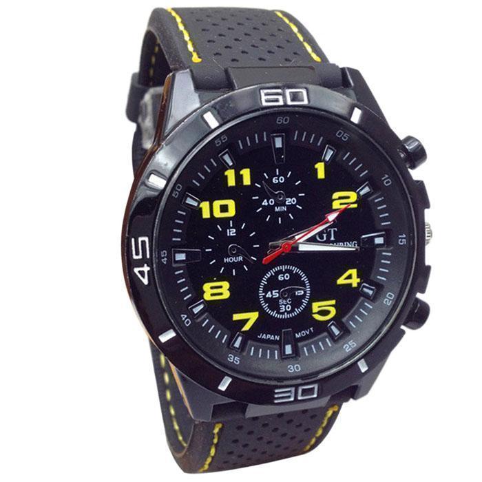 Our Most Popular Tactical/Sports Quartz Watch.  Select From FIVE Colors & Get Yours Now!