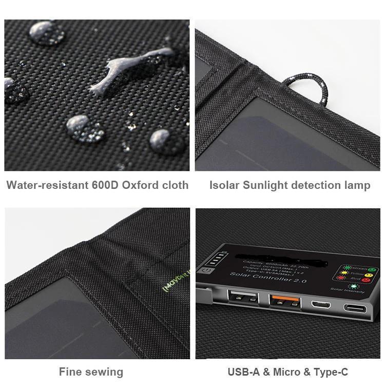 Power Backup Anywhere For You With This Solar Charger + 10000 mAh Battery + Compact & Portable, Always Ready!