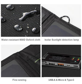 Power Backup Anywhere For You With This Solar Charger + 10000 mAh Battery + Compact & Portable, Always Ready!