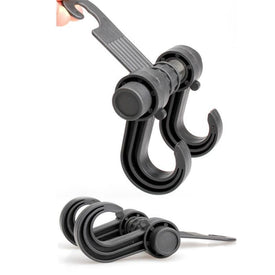 Easy & Convenient Car Seat Double Hanger For Bags, Clothes and More