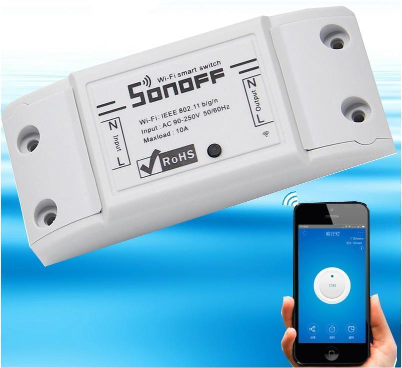 Wired Inline WIFI Smart Switch, Remote Control & Timer