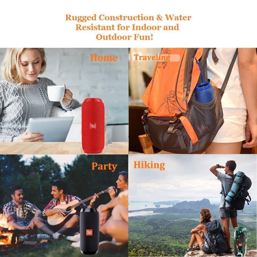 Water Resistant Bluetooth Speaker. You Get FREE Shipping Too!