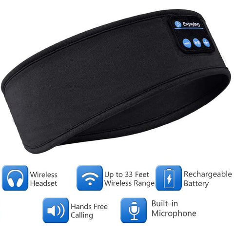 Image of Bluetooth Music + Hands Free Calling + Sweatband! Ideal for Fitness and Outdoor Activities! Three Stylish Colors!