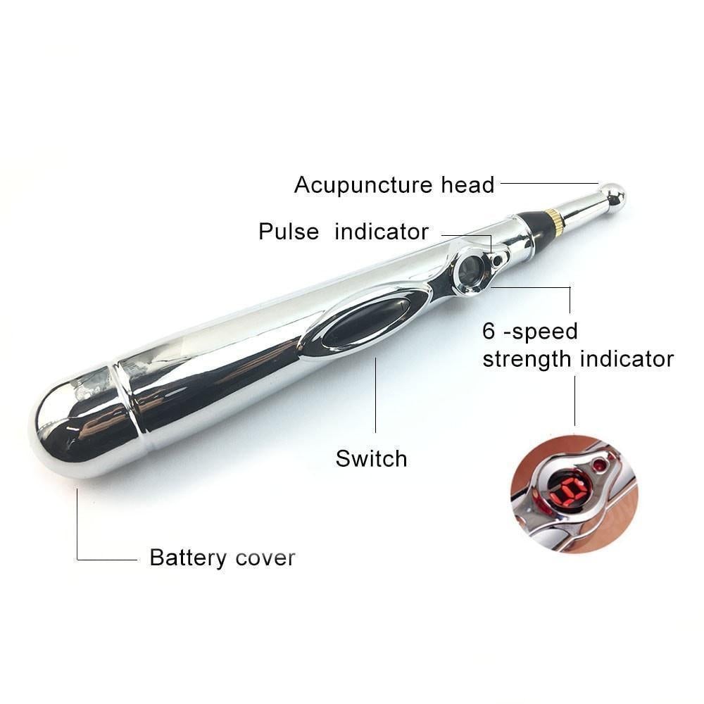 Electric Acupuncture Pen Relieves Stress, Tension and Eases Your Body Of Pain Quickly With No Side Effects [see Video]