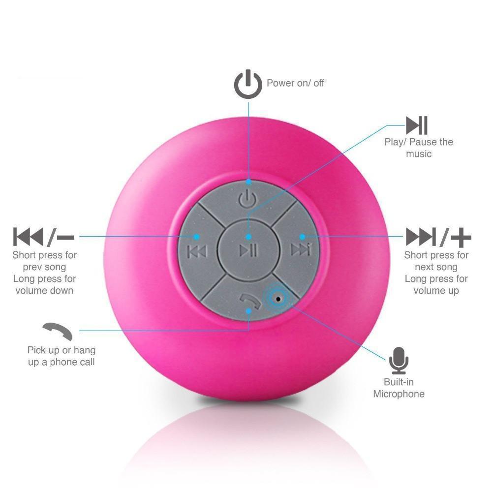WATERPROOF AQUA SOUND BLUETOOTH SPEAKER