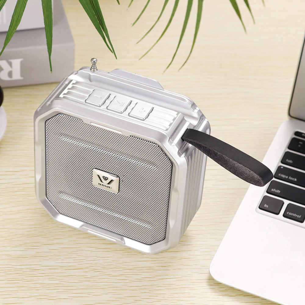 SOLAR Charging Bluetooth Speaker + FM Radio + TF Card Slot Perfect For Outdoor Activities and Travel! You Get FREE Shipping Too!