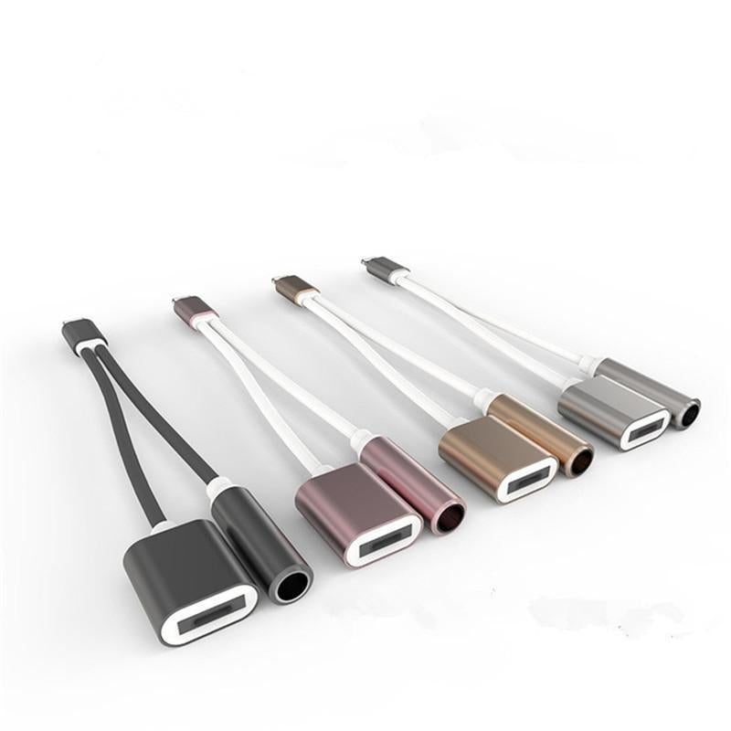 BEST Rated 2-in-1 Splitter For iPhone So You Can Listen To Music & Charge At The Same Time From Anywhere!