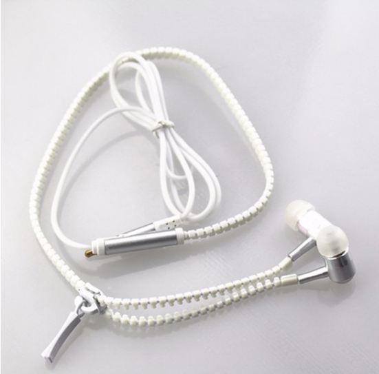 GLOWING ZIPPER EARPHONES