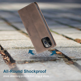 Designer Style iPhone 14 Case That Combines Great Looks With Functionality!  Full Wrap Around Shock Protection + From 5 Great Colors To Select From!