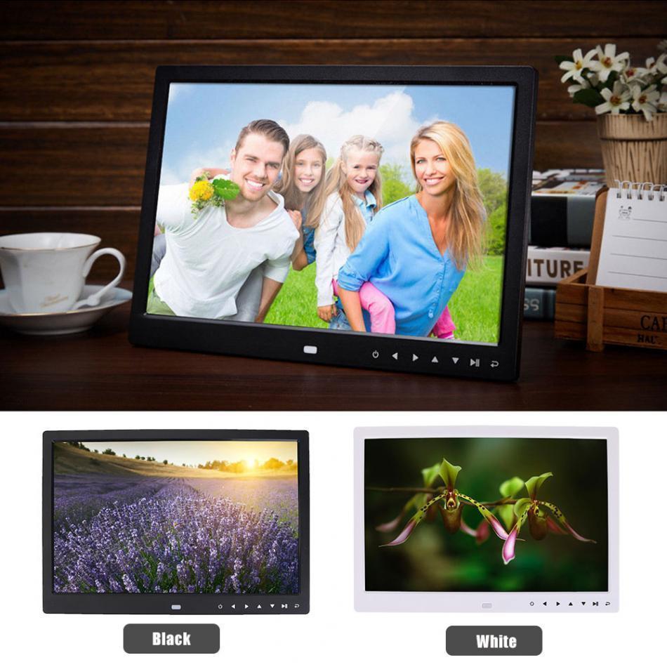 Huge 15" LED Next Level Digital Photo Frame can display thousands of your favorite memories!