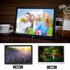 Huge 15" LED Next Level Digital Photo Frame can display thousands of your favorite memories!