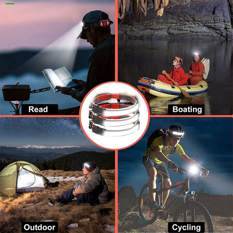 The ETG 20000 Lumens Maximum Brightness Rechargeable LED Head Light Gear