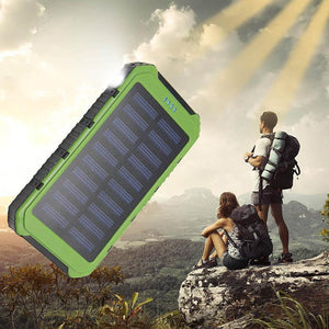 Get Your Own DUAL Solar Powerbank For Charging All Of Your Devices Fast + You Get FREE SHIPPING When You Add This To Your Order Right Now! Select the color you want below: