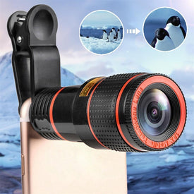 HD Mobile ZOOM 360 Instantly Turns Any Smartphone Into A Telephoto Camera!